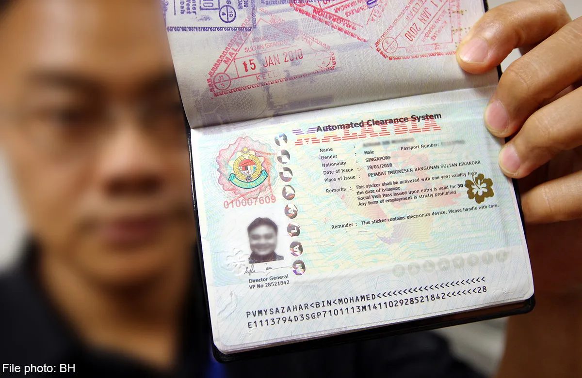Singapore Passport/visa photo requirements and size