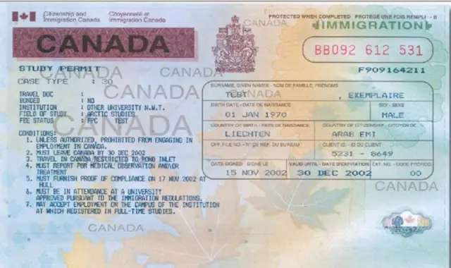 Canada Work Permit